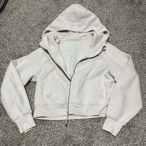 Lululemon scuba cropped full zip